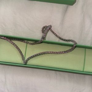 Pink Swarovski necklace